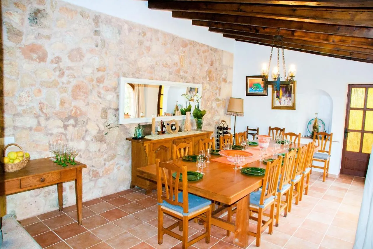 Beautiful Mediterranean Villa With A/C, Wifi Campanet 0*,  Hiszpania